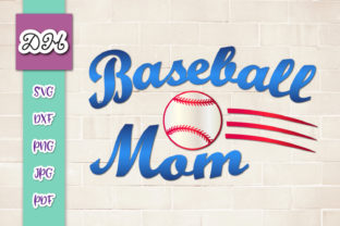 Baseball Mom Player Mother Sublimation for Crafts and Graphics