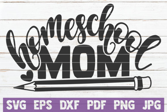 Homeschool Mom Graphics for Crafts