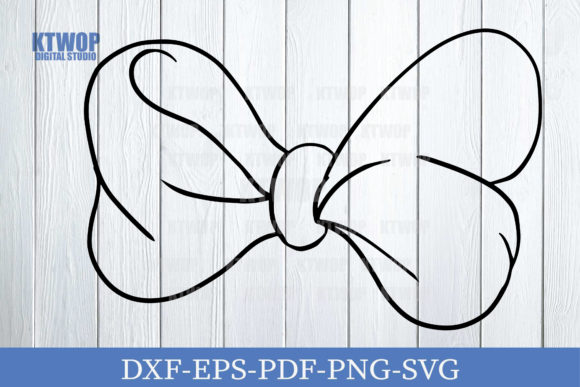 Mom Bandana Line Bow Graphics for Crafts