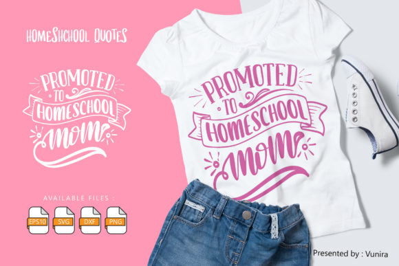 Promoted to Homeshool Mom Graphics for Crafts