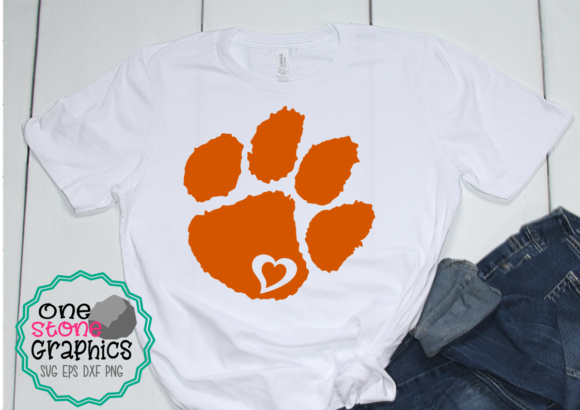 Tiger Paw Graphics for Crafts and Digital Products