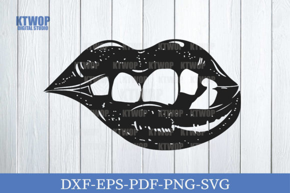 Woman Mom Lip Graphics for Crafts and Digital Products